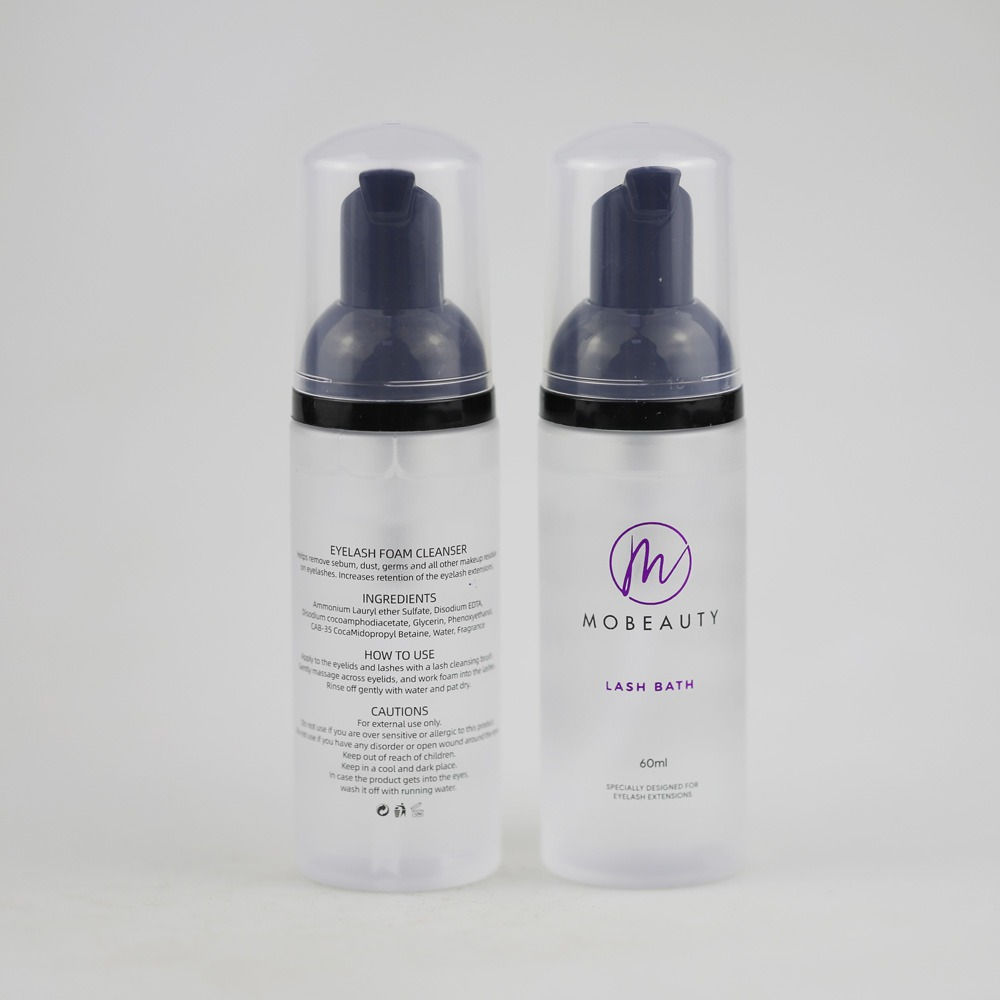 Lash foam cleanser