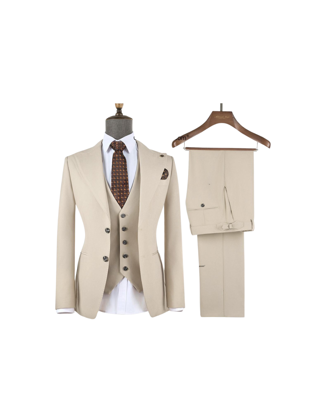 Sovereign Elegance Three-Piece Suit