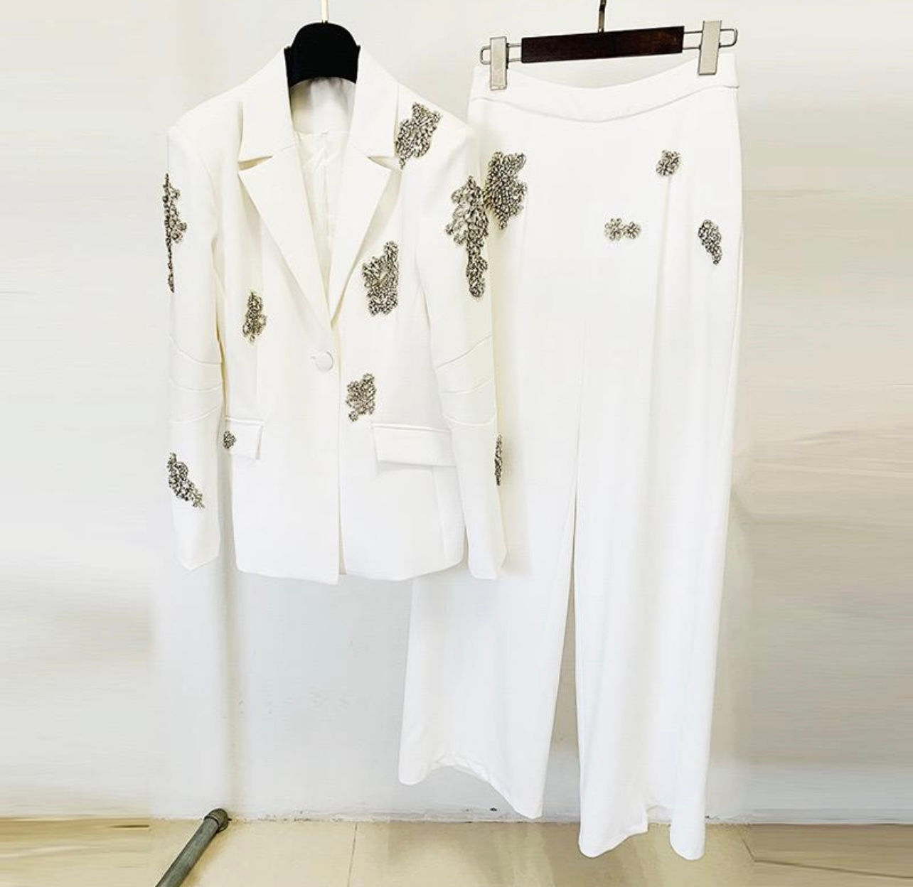 Ivory Chic Suit