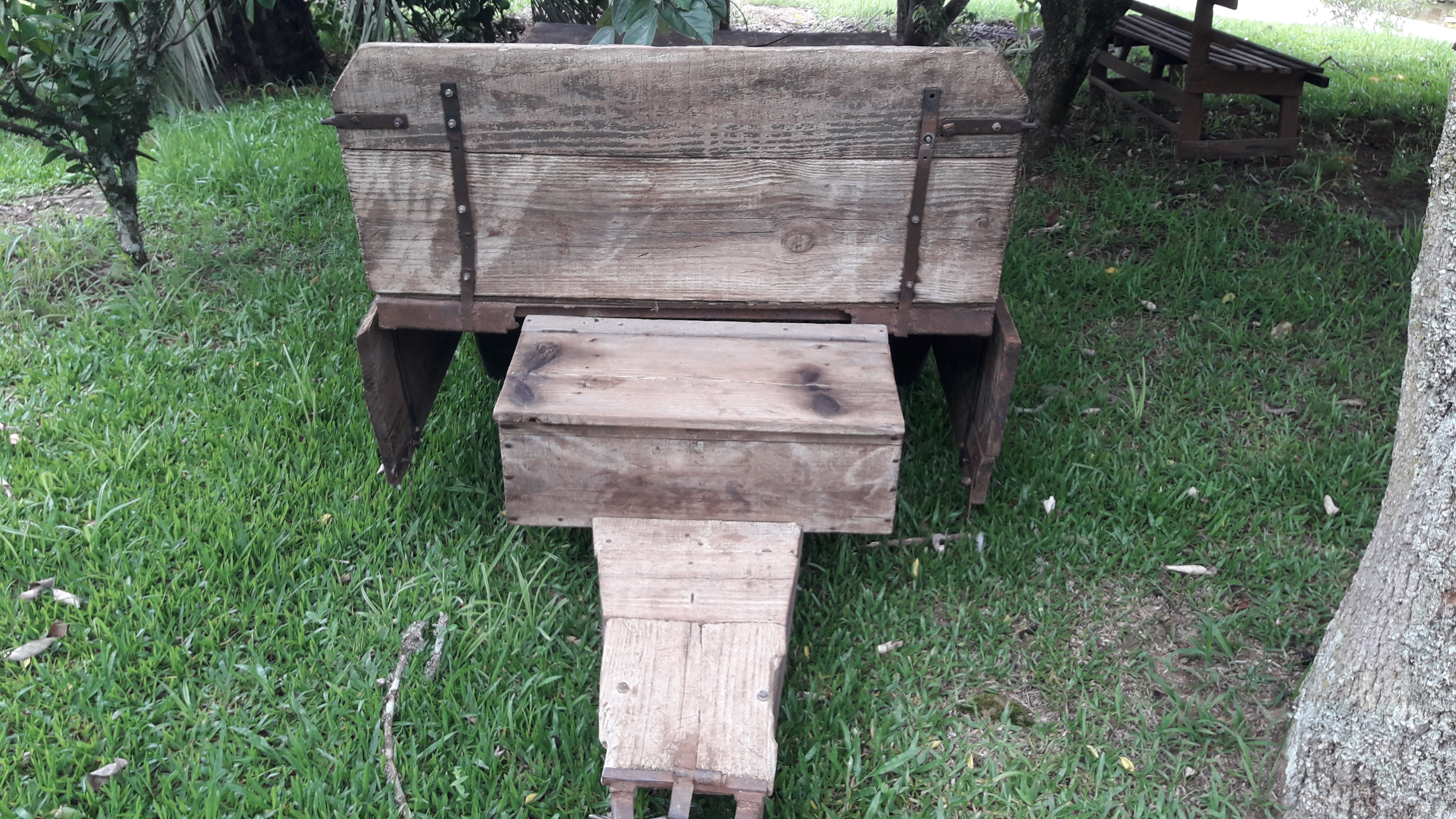 Carreta Madeira Microtrator (B-10220)