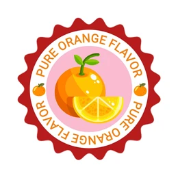 pure-orange-flavor-sticker-isolated-260nw-2310455909.png
