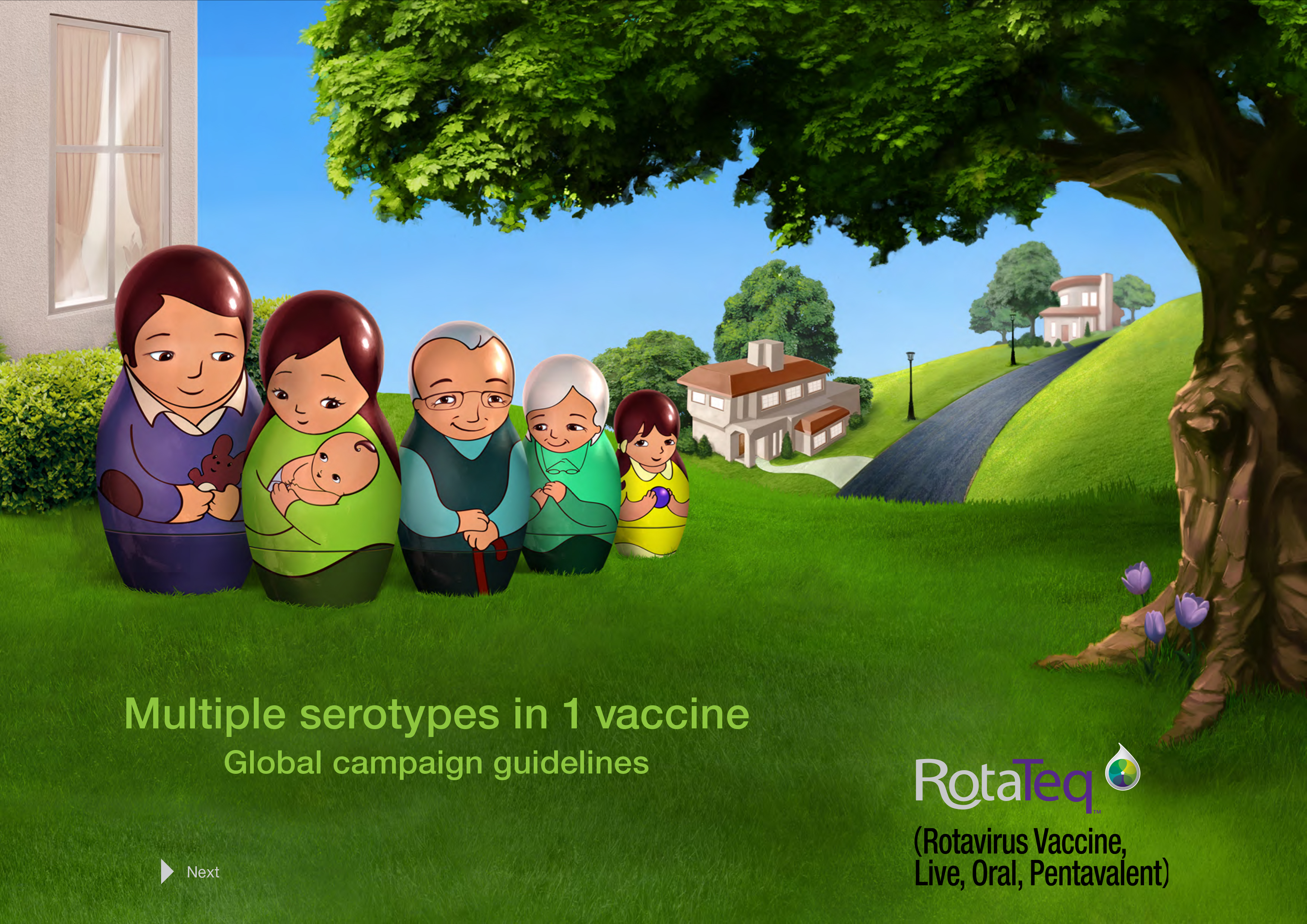 RotaTeq brand campaign