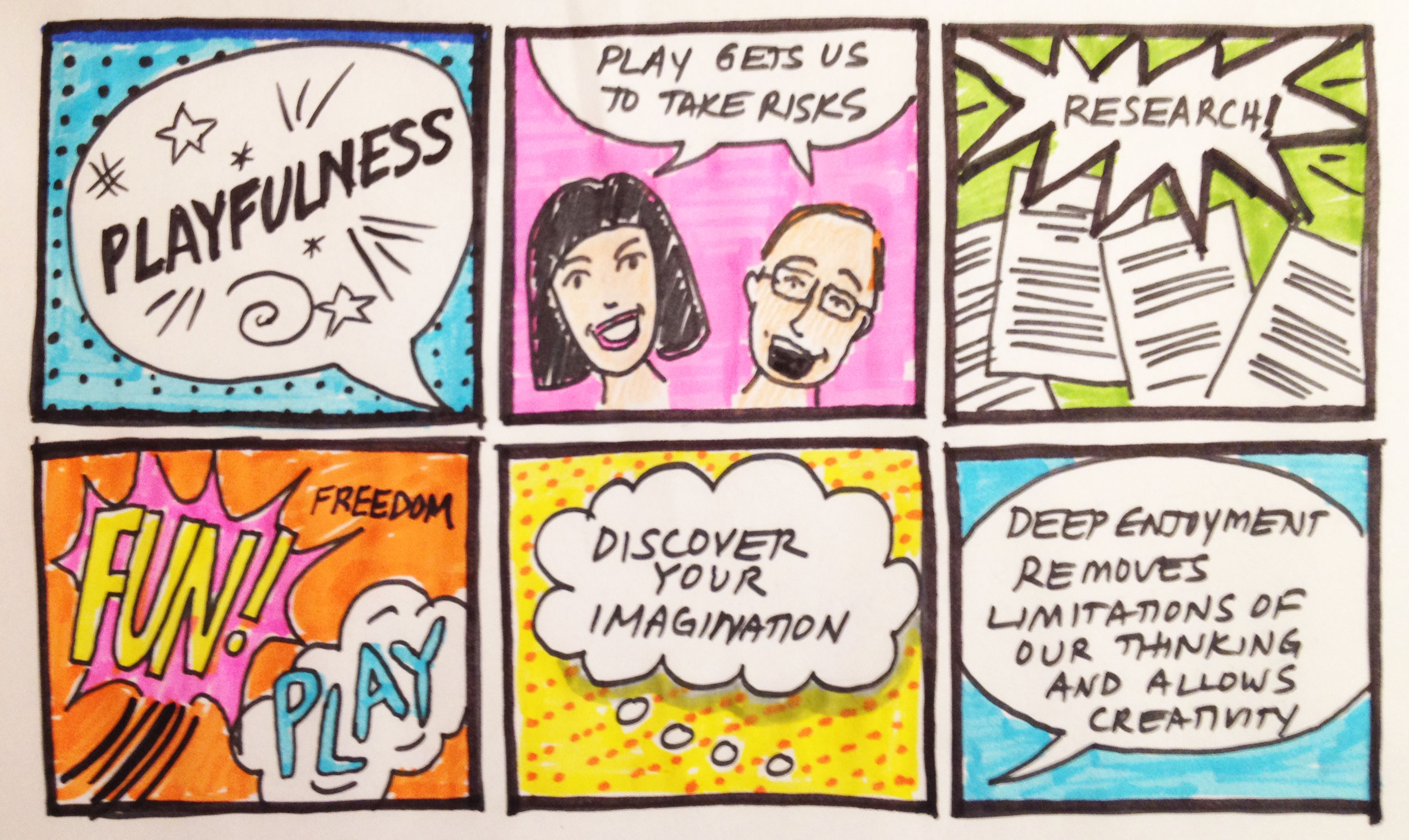 Illustration on 'playfulness'