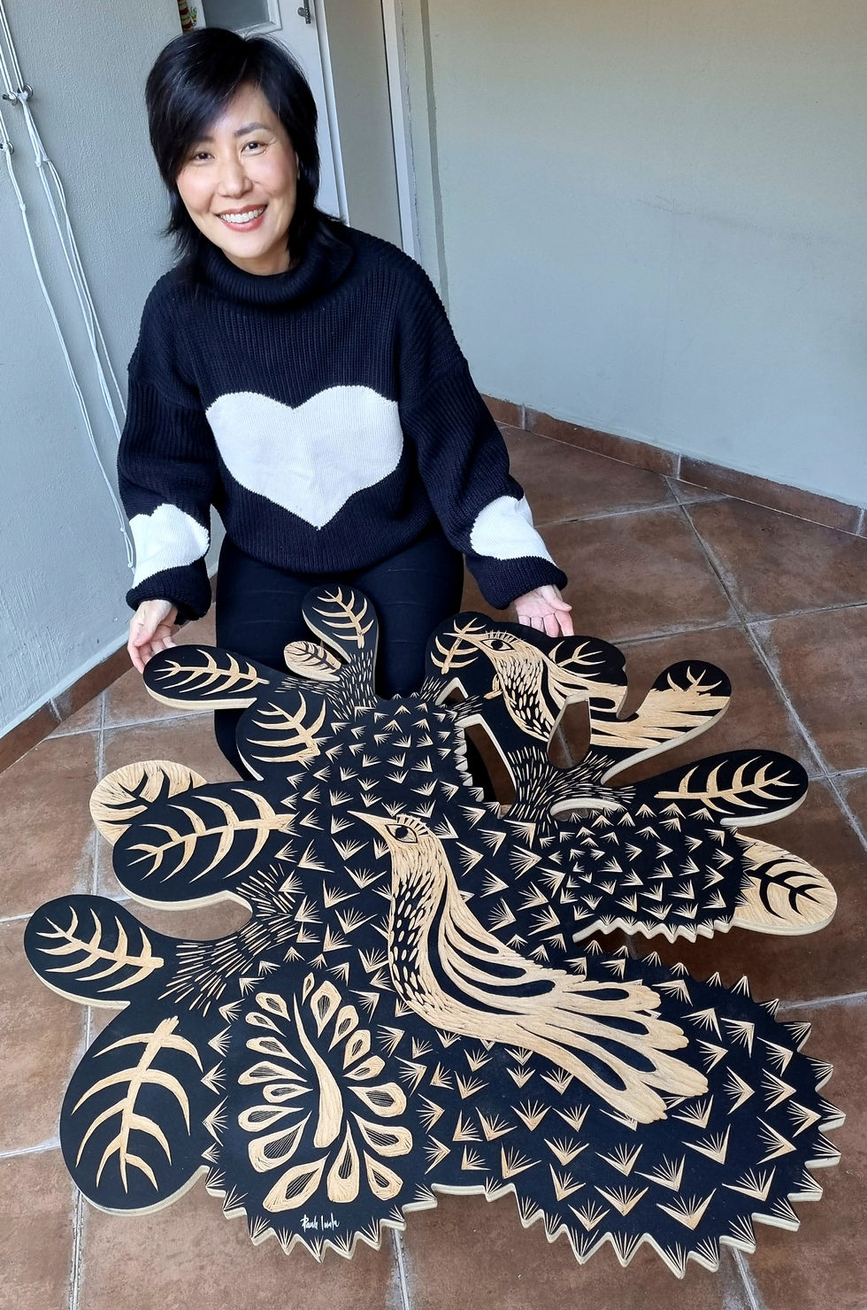 Miniatura: "JAQUEIRA" - PAINEL EM MDF