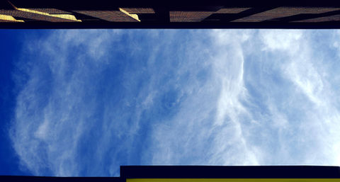 Photograph by Polish artist Ryszard Wasko called "Sky over Madrid, 2015".