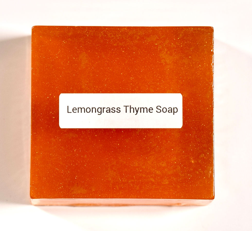 Lemongrass Thyme Soap