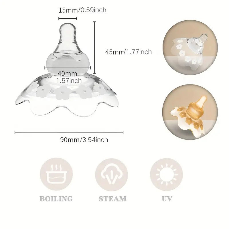 Thumbnail: Silicone Nipple Protector and Breast Shield for Nursing