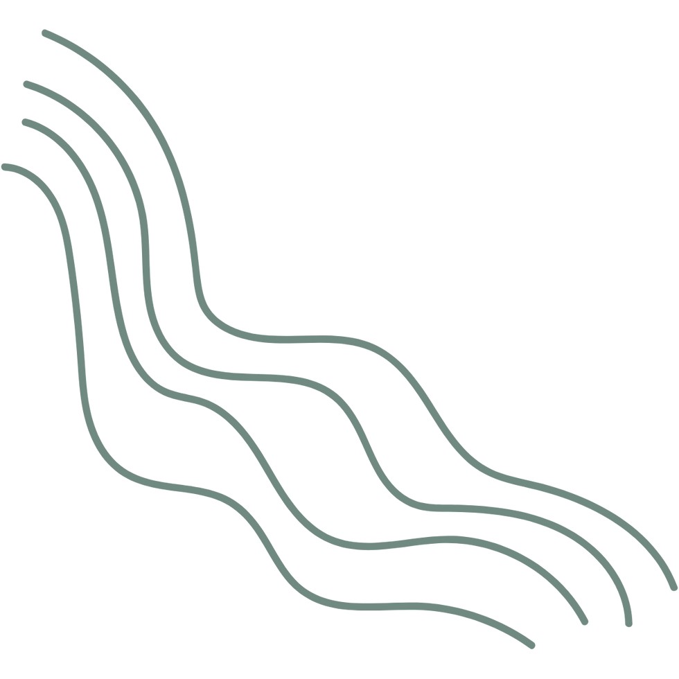 Abstract line pattern representing calm and emotional flow