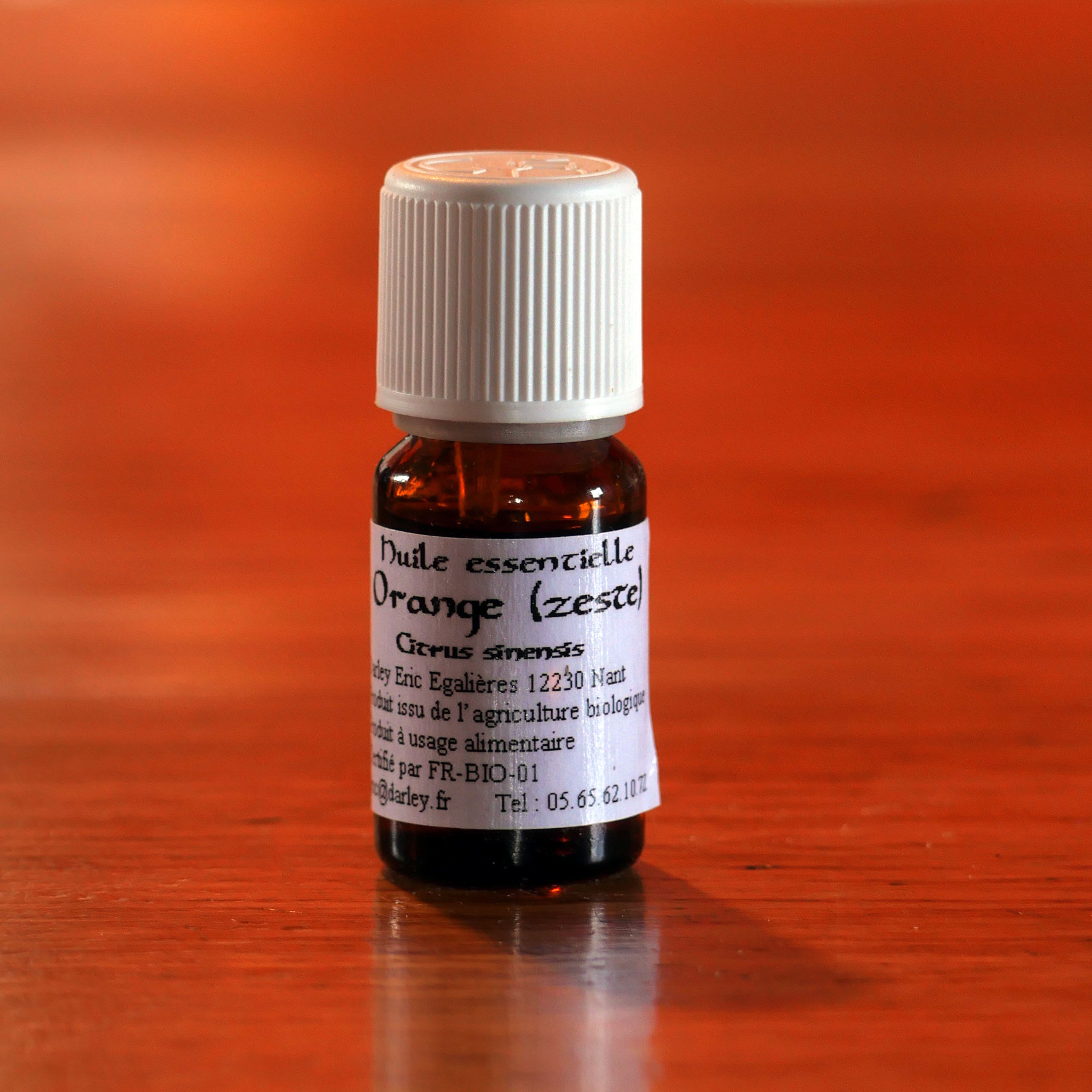Huile essentielle d'orange