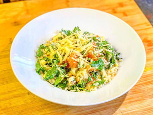 Creamy Smoked Salmon and Lemon Risotto with Peppery Rocket