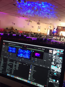 Look at the projection video control