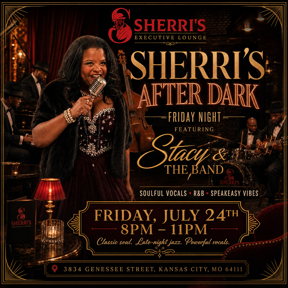 Friday - Sherri's After Dark Featuring Stacy & The Band!