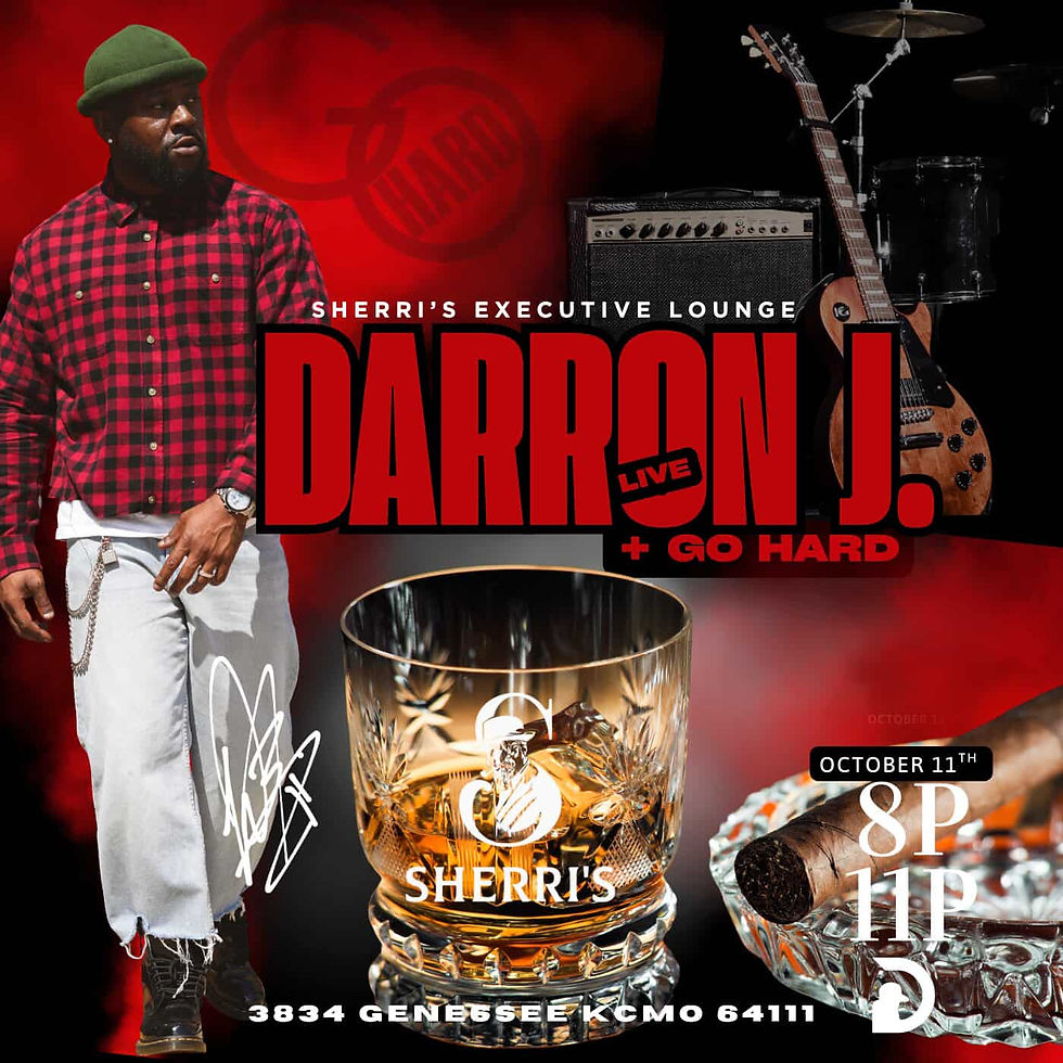 Saturday Night Live W/Darron J & The Go Hard Band!