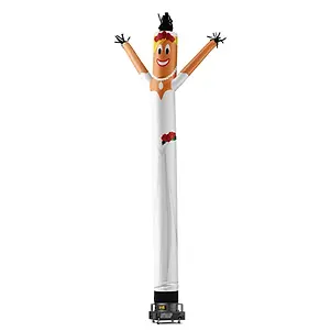 wedding bride sky dancer rental vip tent rental inflatable dancing man rental moncton nb dieppe nb shediac nb