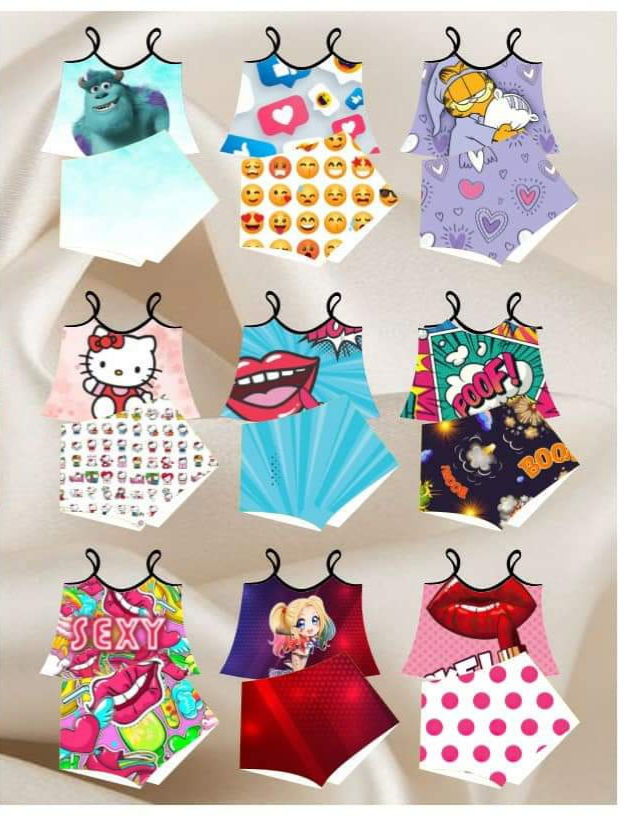 Miniatura: Pijamas sublimada