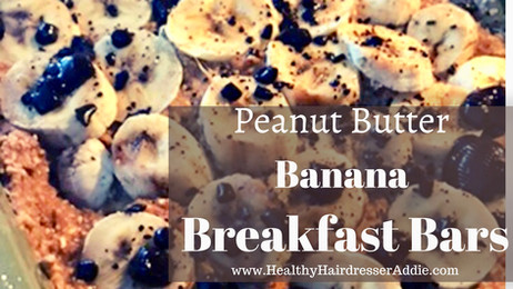 Peanut Butter Banana Breakfast Bars (super simple)