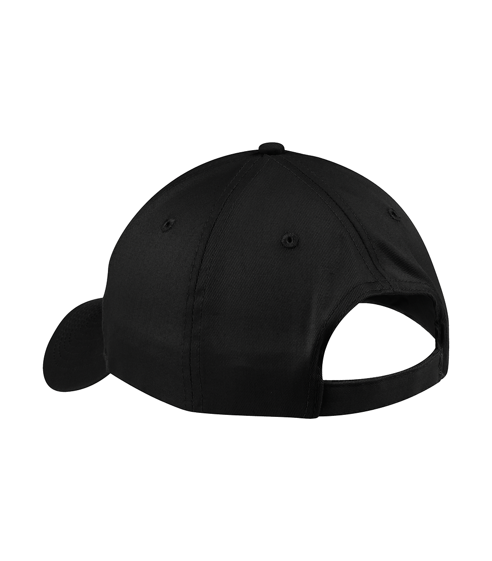 Thumbnail: Black Embroidered Youth Budd-aah Hat