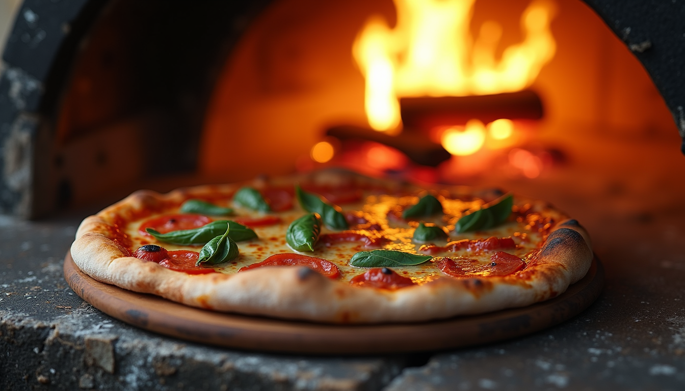 Pizzas sur place