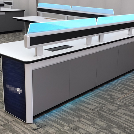 Airport Control Room Console Project in Maldives | 16-Seat KCB Solution for Airport Operations Center