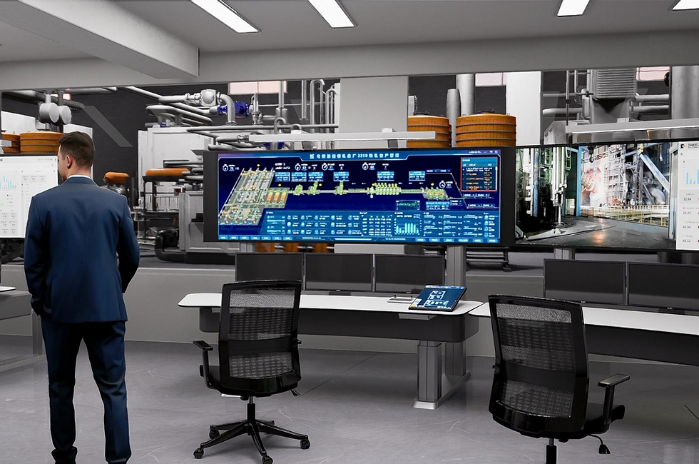 Italian Danieli Intelligent Steel Control Center | KESINO KCH Control Room Consoles Powering Industrial Precision