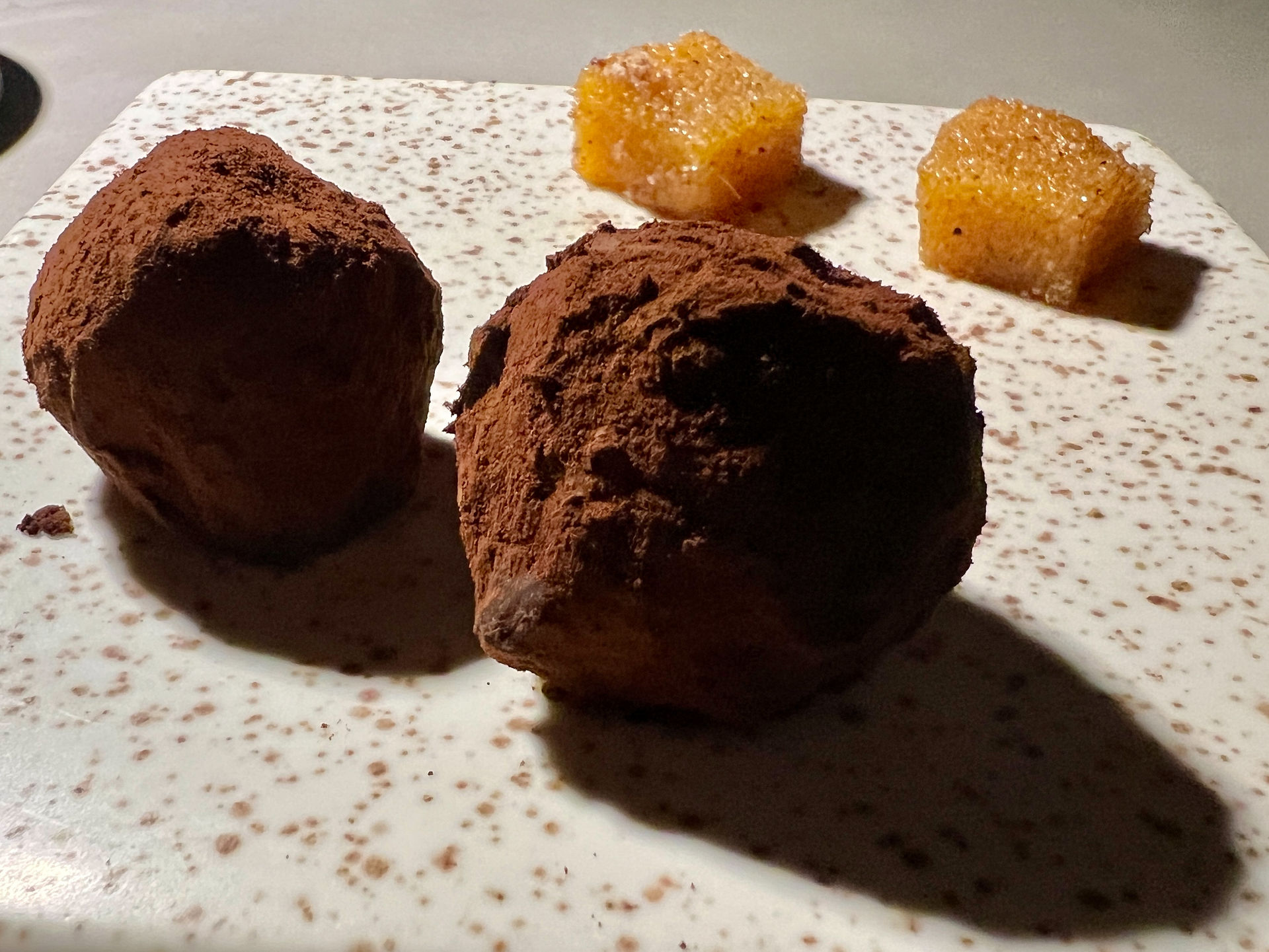 Mavro Restaurant truffles