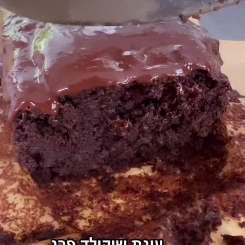 עוגת שוקולג פרג ללא גלוטן