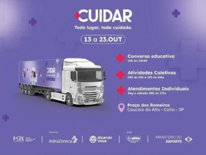 Projeto Cuidar leva avaliações de saúde gratuitas, exames físicos e atividades esportivas a Caucaia do Alto