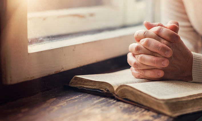 Woman with Bible