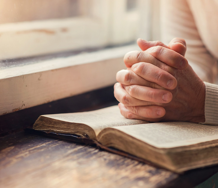 Woman with Bible