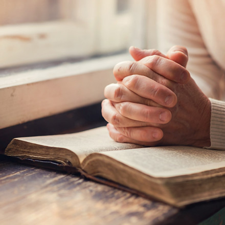 Woman with Bible