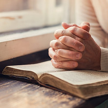 Woman with Bible