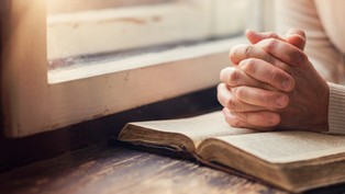 Woman with Bible