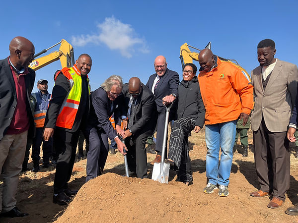 Leratong City Sod turning 1.jpg