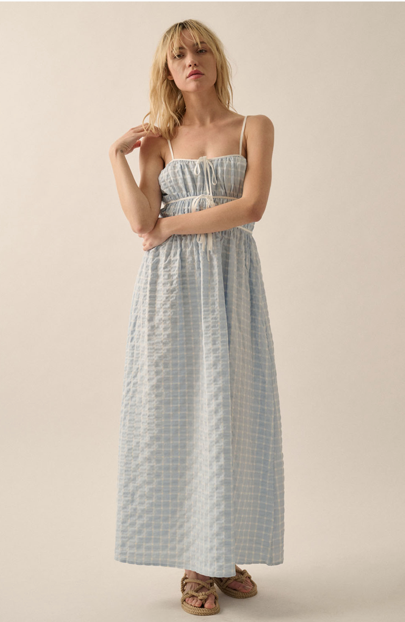 Thumbnail: The bubble maxi dress