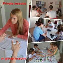 Private lessons or group lessons