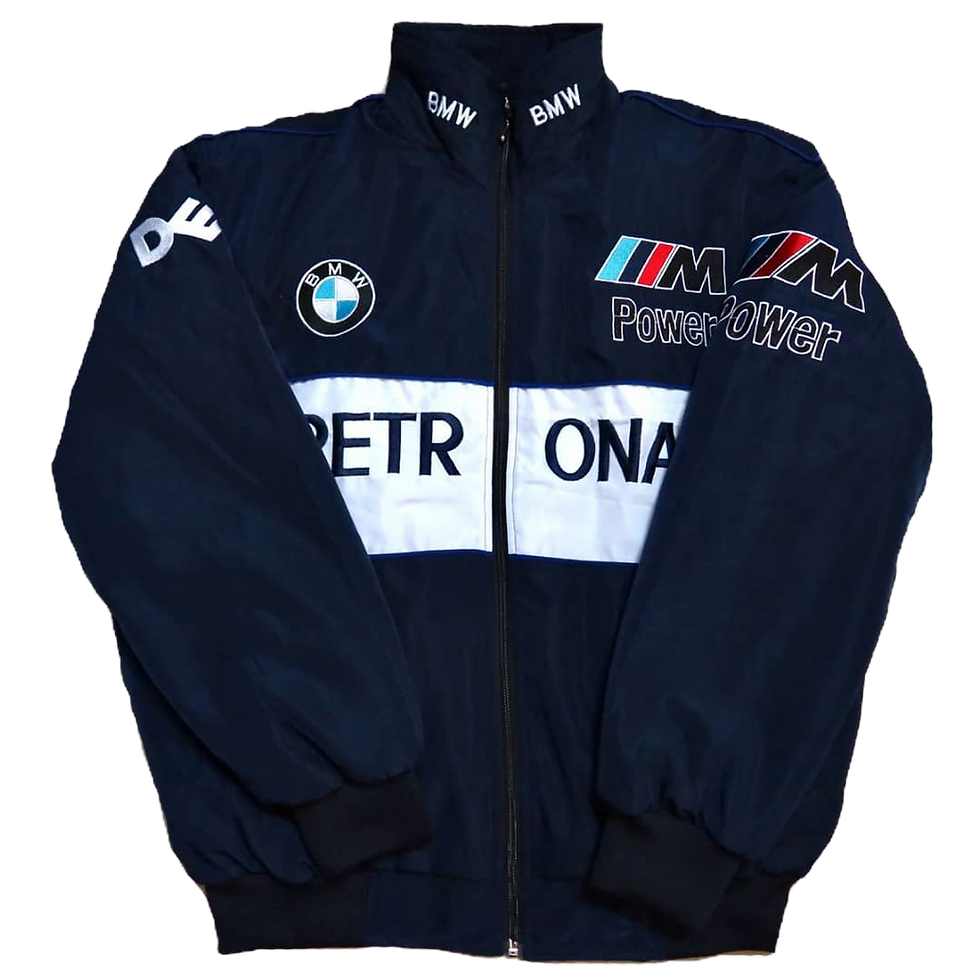 "Timelessracingbrand" Ferrari and Red Bull Jackets.