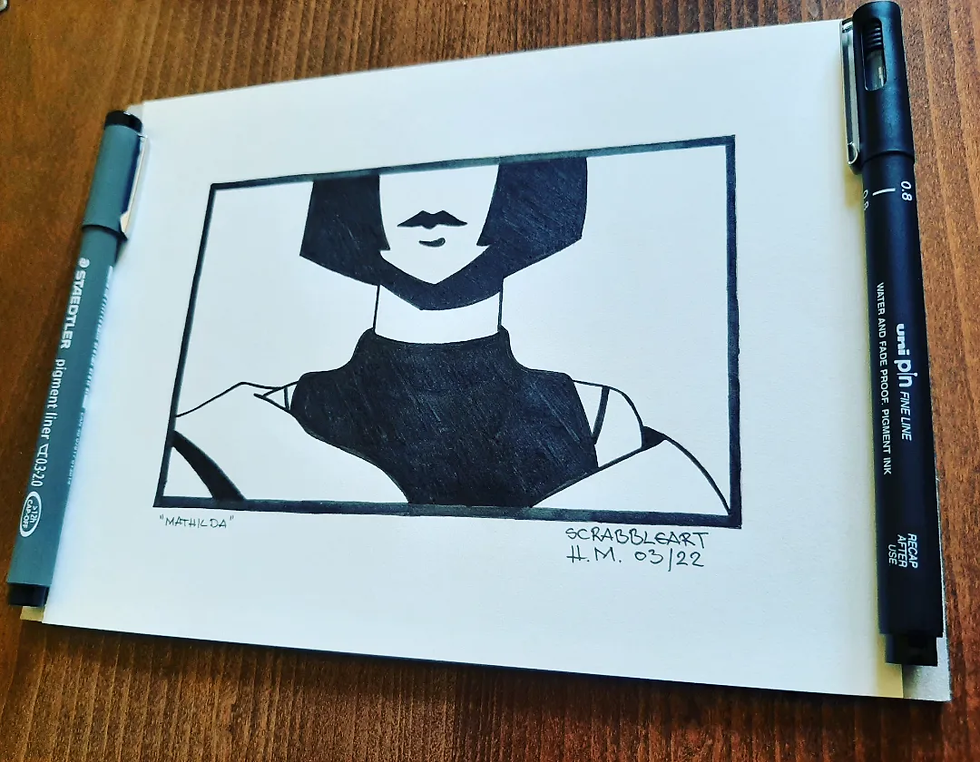 Thumbnail: "Mathilda"
.
.
.
Trenutno dostupno 1000rsd (15×20cm)
.
.
.
#art #artoftheday #ar