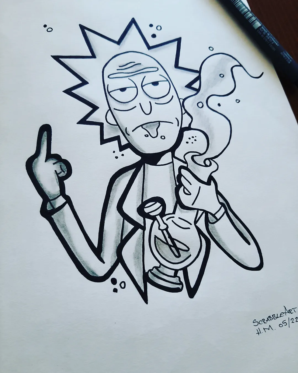Thumbnail: "Rick"
.
.
.
Definitivno jedan od najboljih animiranih likova, ikada, a i sama s