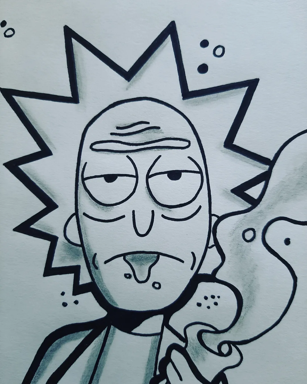 Thumbnail: "Rick"
.
.
.
Definitivno jedan od najboljih animiranih likova, ikada, a i sama s