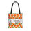 Thumbnail: Cali Doodles Floral w/ Leaves Tote Bag