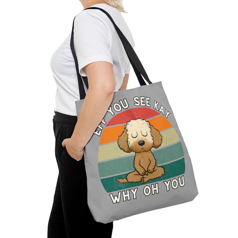 Thumbnail: Meditating Dood Tote Bag