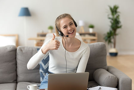 successful online math student using math tutor fo 6th graders