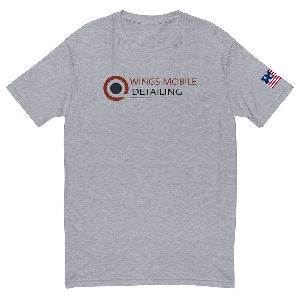 Thumbnail: Short Sleeve Wings USA theme T-shirt