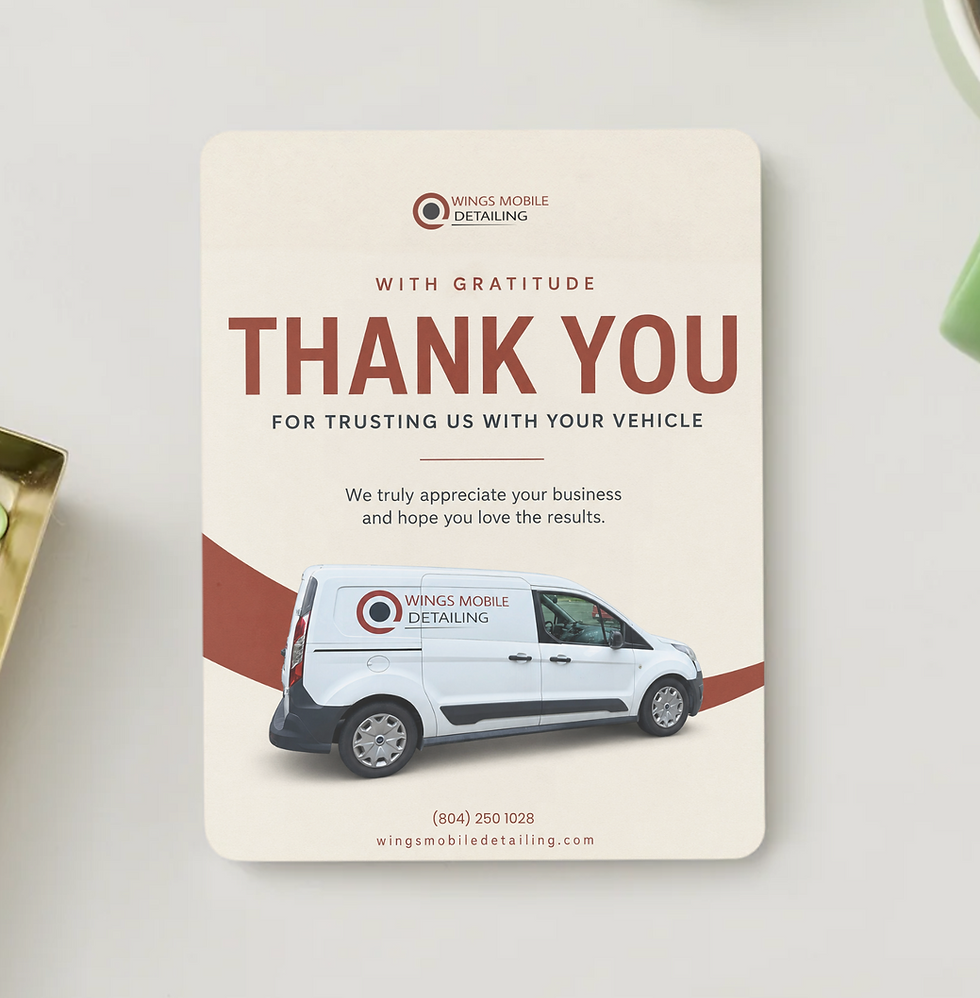 Thumbnail: Fragrance + Thank you cards [PACK OF 200 ea]
