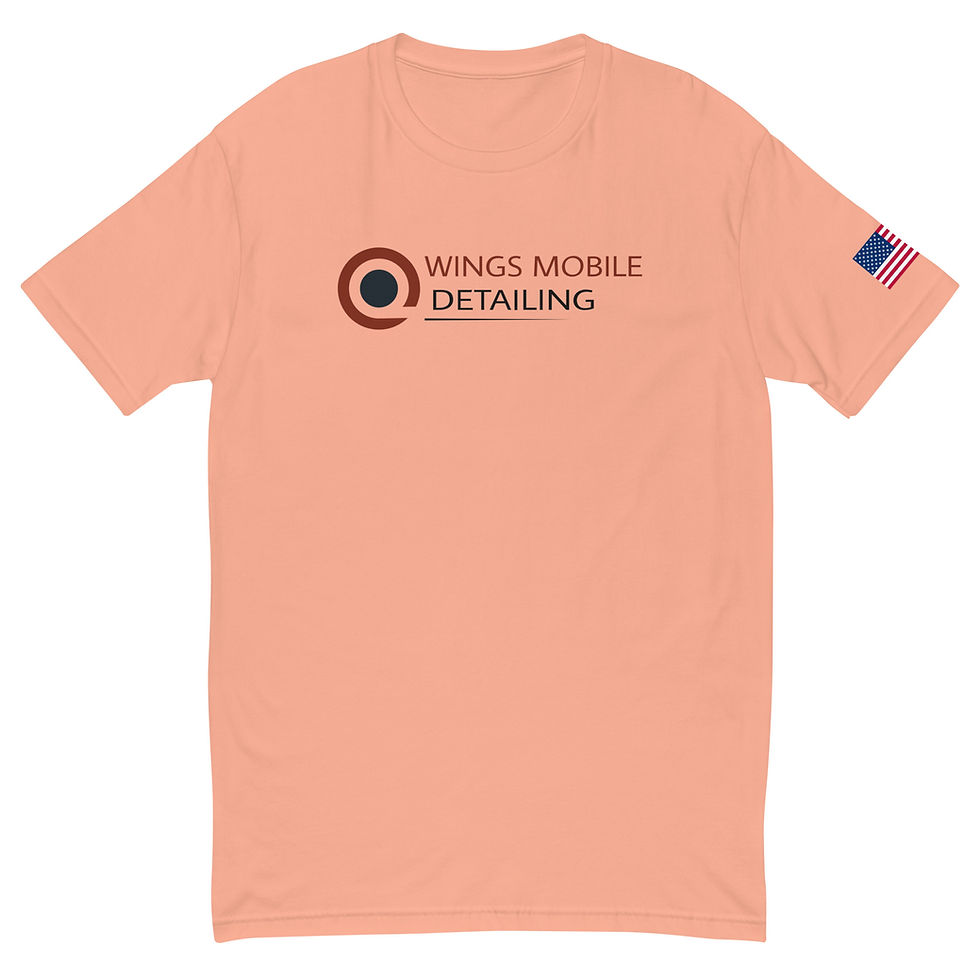 Thumbnail: Short Sleeve Wings USA theme T-shirt
