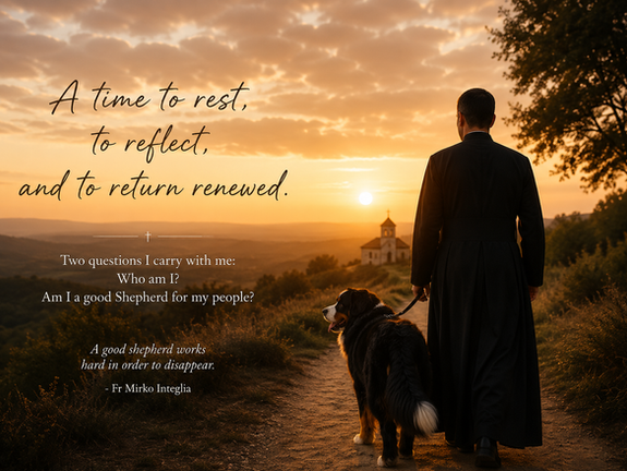 Notes from a Priest on His Way to Holidays