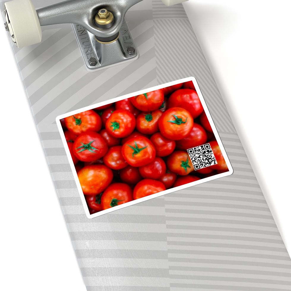 Thumbnail: Fresh Tomato Stickers | Perfect for Cooking Enthusiasts & Farmers Market Lovers