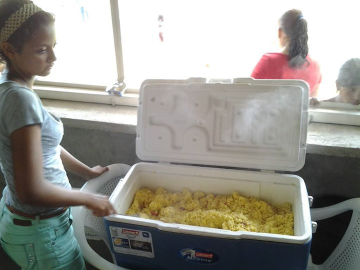 Repartición de comida