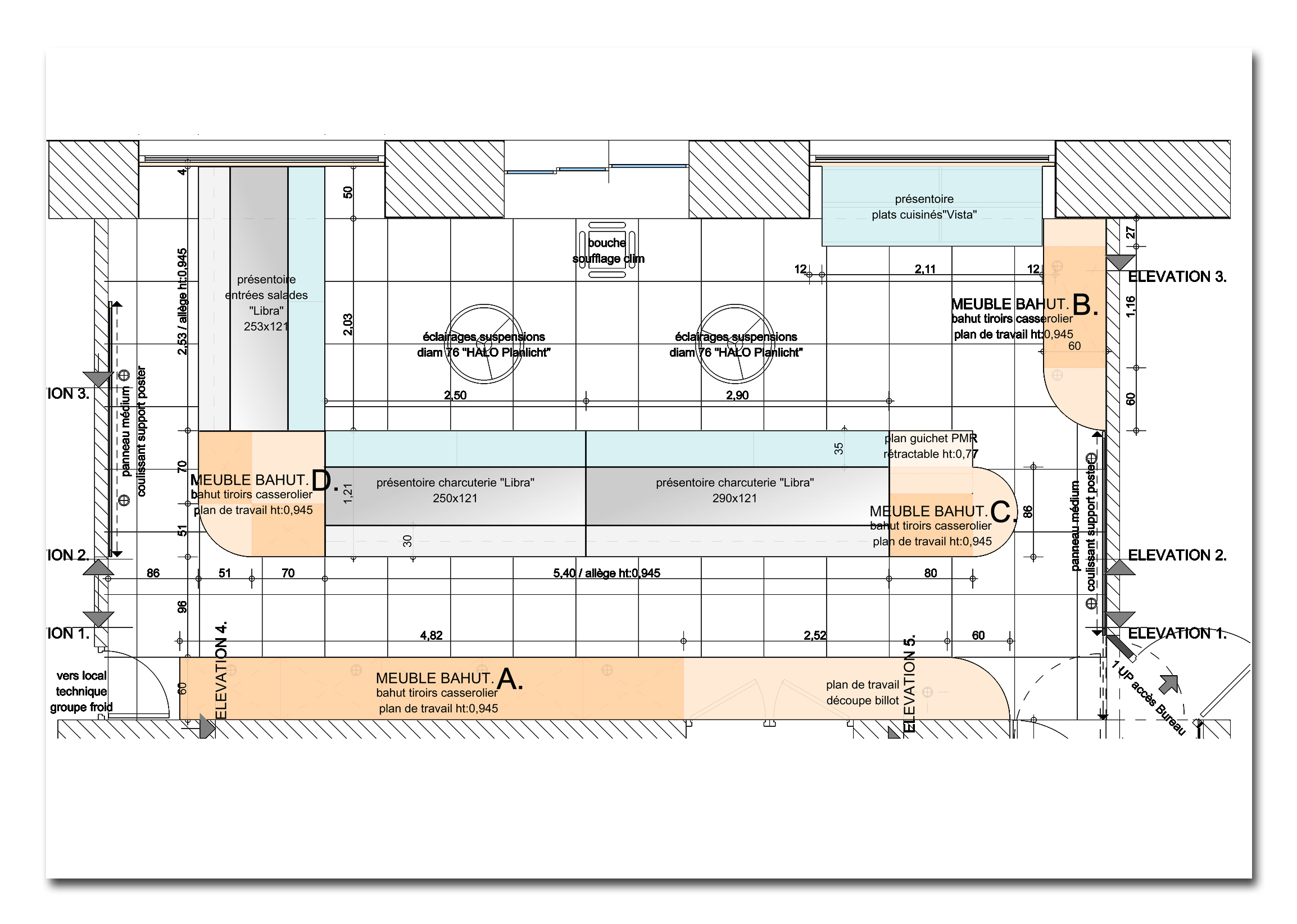 PLAN D'IMPLANTATION AGENCEMENT