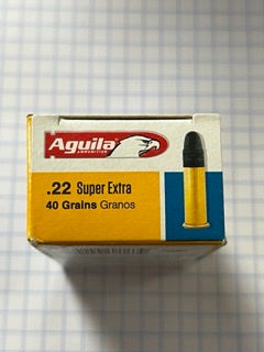 Aguila Super Extra .22 LR 40gr.